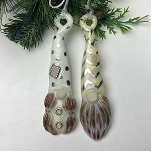 Two Gnome Ornaments