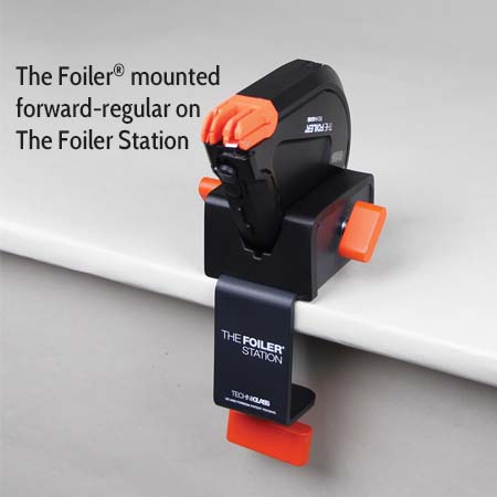 The Foiler mounted forward-regular on the foiler station