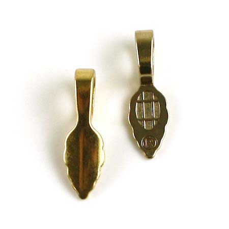 Gold-Plated Small Jewelry Bails (Package of 25) link