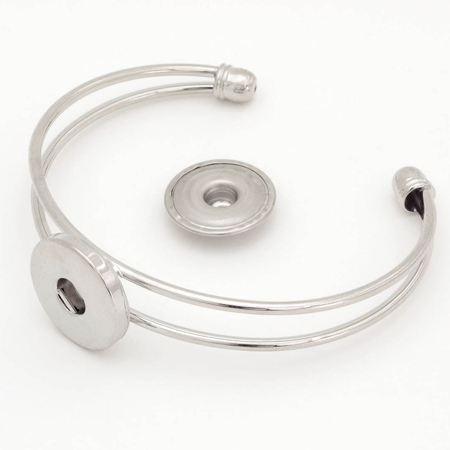 Snap & Switch Bracelet with One Disc link