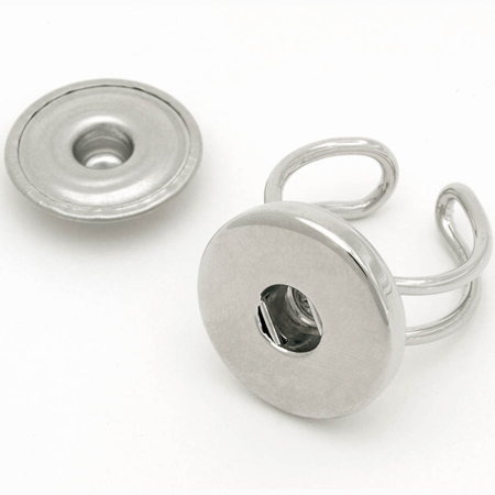 Snap & Switch Ring with One Disc link
