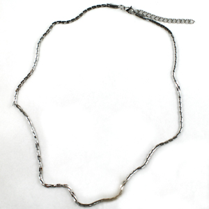 Stainless Steel Chain 18 in. - Flat Rectangle Links link
