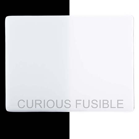 Dense White Curious 90 COE Fusible link