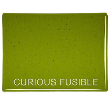 Lily Pad Green Curious 90 COE Fusible link