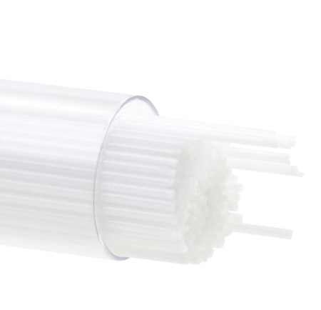 Opaque White 17-1/2 in. Stringer 90 COE (6.5 oz. tube) link