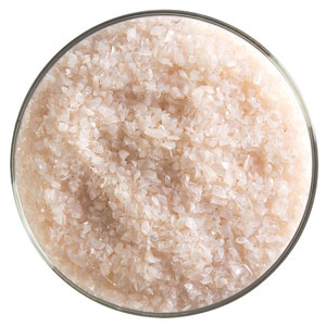 Light Peach Cream Medium Frit 90 COE (1 Pound Jar) link