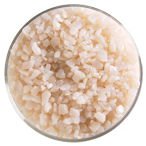 Light Peach Cream Coarse Frit 90 COE (1 Pound Jar) link