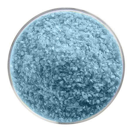 Glacier Blue Medium Frit 90 COE (1 Pound Jar) link
