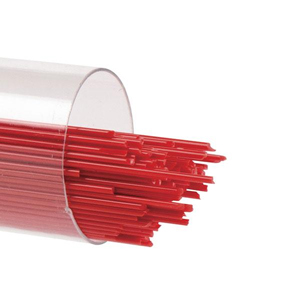 0.5mm Red Opal 17-1/2 in. Stringer 90 COE (5 oz. tube) link