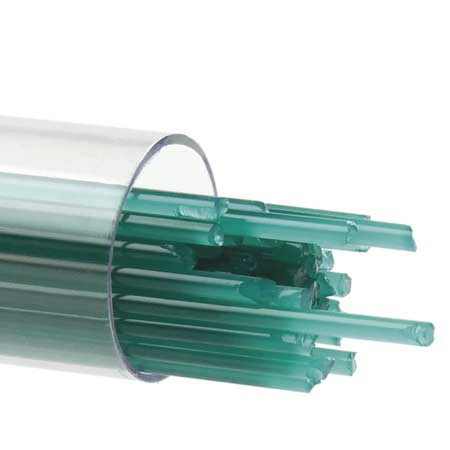 2mm Teal Green 17-1/2 in. Stringer 90 COE (6.5 oz. tube) link