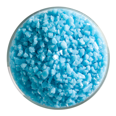 Light Cyan Coarse Frit 90 COE (1 Pound Jar) link