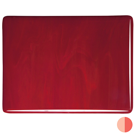Deep Red Double Roll Fusible 90 COE link