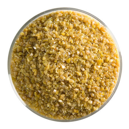 Golden Green Medium Frit 90 COE (1 Pound Jar) link