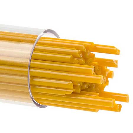 2mm Pumpkin Orange 17-1/2 in. Stringer 90 COE (6.5 oz. tube) link