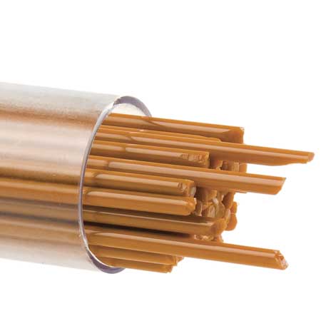 2mm Burnt Orange 17-1/2 in. Stringer 90 COE (6.5 oz. tube) link
