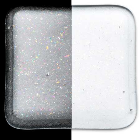 Clear Rainbow Iridized Fine Frit 90 COE (1 Pound Jar) link