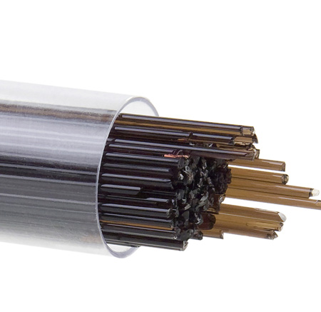 Dark Rose Brown 17-1/2 in. Stringer 90 COE (6.5 oz. tube) link