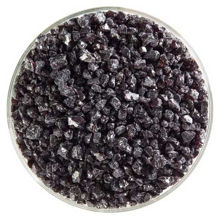Dark Rose Brown Coarse Frit 90 COE (1 Pound Jar) link