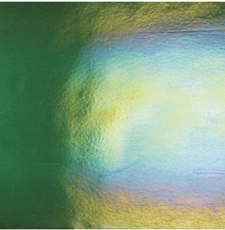 Aventurine Green Thin Roll Iridized Fusible 90 COE link