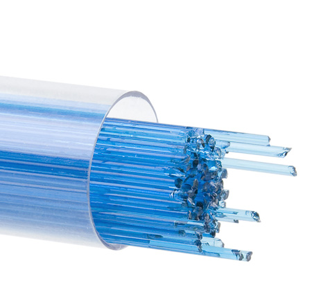 Turquoise Blue 17-1/2 in. Stringer 90 COE (6.5 oz. tube) link
