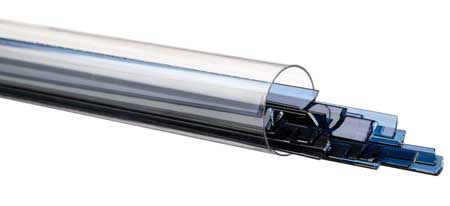 Midnight Blue Transparent Ribbon 90 COE Tube link
