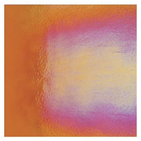 Orange Thin Roll Iridized Fusible 90 COE link
