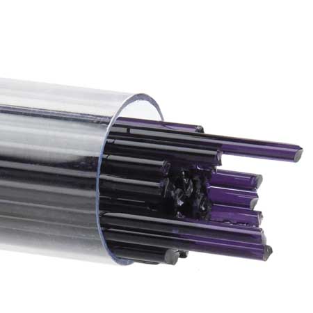 2mm Deep Royal Purple 17-1/2 in. Stringer 90 COE (6.5 oz. tube) link