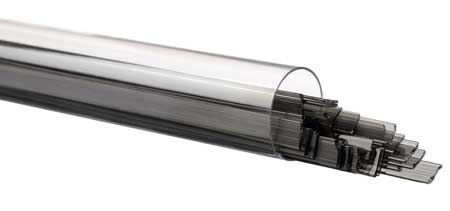 Charcoal Gray Transparent Ribbon 90 COE Tube link