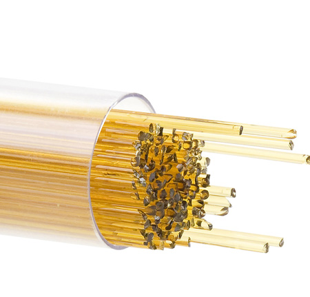 Medium Amber 17-1/2 in. Stringer 90 COE (6.5 oz. tube) link