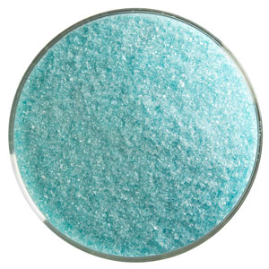 Light Aqua Blue Fine Frit 90 COE (1 Pound Jar) link