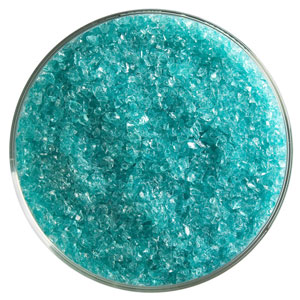 Light Aqua Blue Medium Frit 90 COE (1 Pound Jar) link
