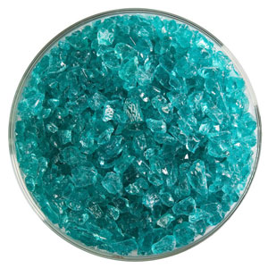 Light Aqua Blue Coarse Frit 90 COE (1 Pound Jar) link