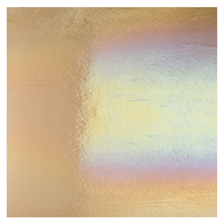 Light Bronze Double Roll Rainbow Iridized Fusible 90 COE link