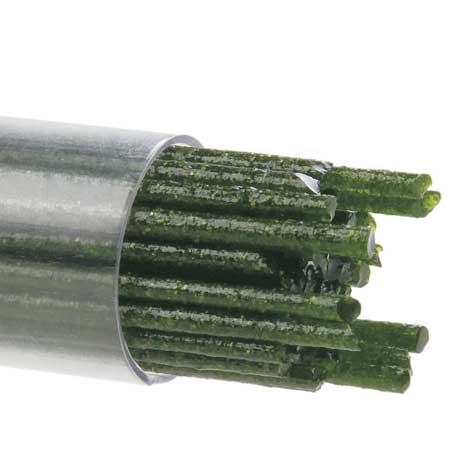 2mm Light Aventurine Green 17-1/2 in. Stringer 90 COE (6.5 oz. tube) link