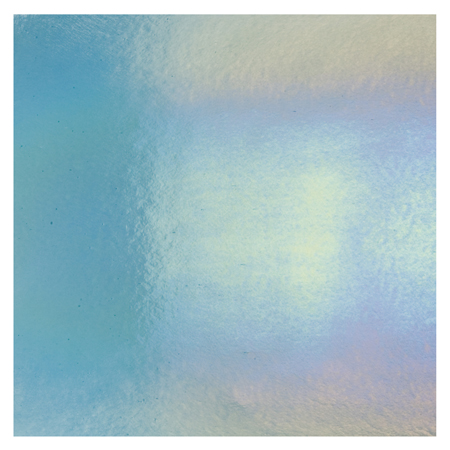 Light Turquoise Blue Thin Roll Iridized Fusible 90 COE link