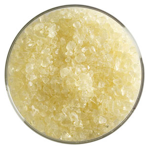 Pale Yellow Tint Coarse Frit 90 COE (1 Pound Jar) link