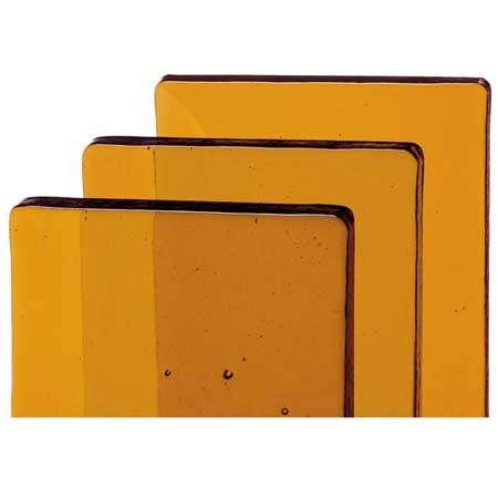Billet - Dark Amber Transparent Tint Fusible 90 COE link
