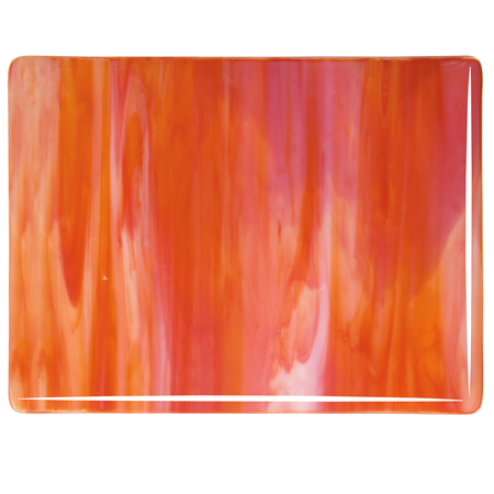 White Opal/ Red Opal Fusible 90 COE link