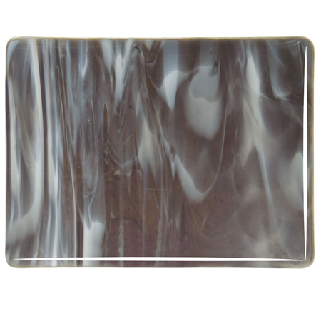 Charcoal Gray White Opal Fusible 90 COE link