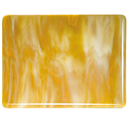 Honey Amber/White Double Roll Fusible 90 COE link
