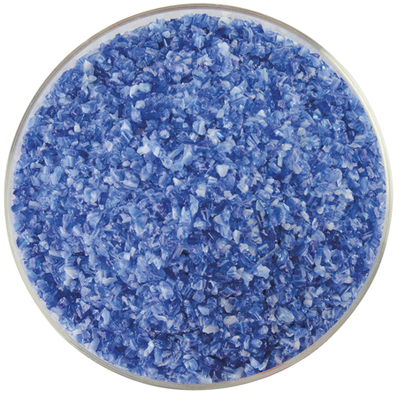 Caribbean Blue/White Opal Streaky Medium Frit 90 COE link
