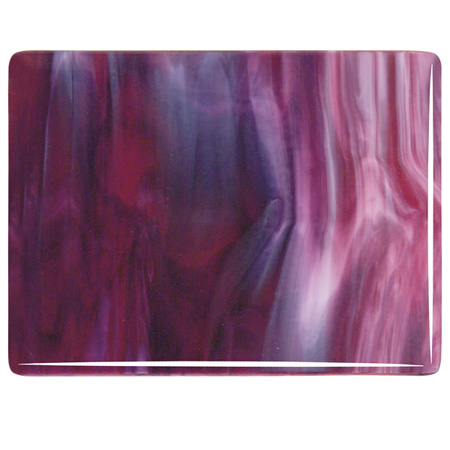 Cranberry Pink/ Gold Purple/ White Double Roll Fusible 90 COE link