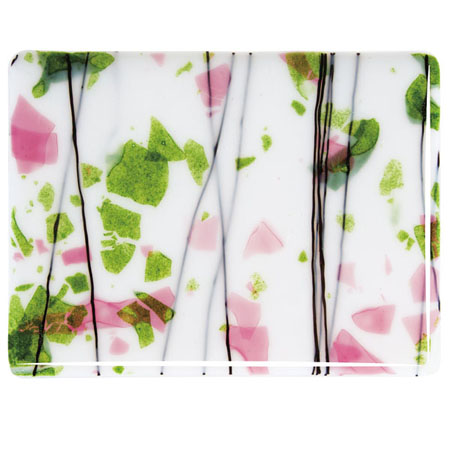 Spring Green/Deep Pink Fusible 90 COE link