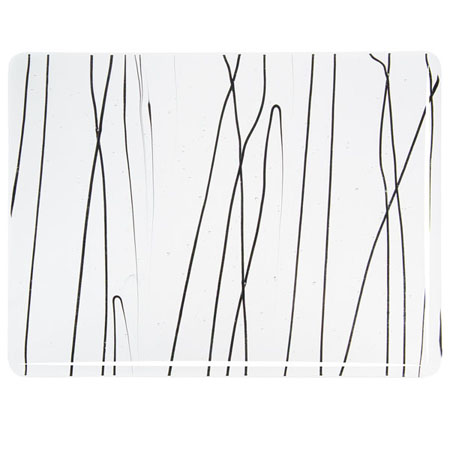 Black Streamers Fusible 90 COE photo