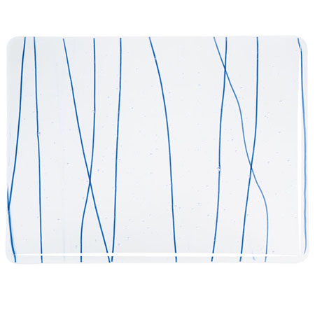 Royal Blue Streamers Fusible 90 COE link