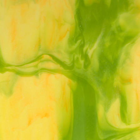 Glascadia Pumpkin Orange Opal with Pea Pod Opal Infusion Double Roll Fusible 90 COE link