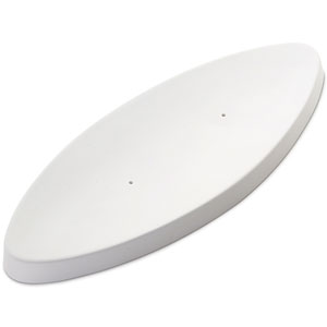 Long Oval Ceramic Slumper Mold - 10.9 x 4.5 in. link