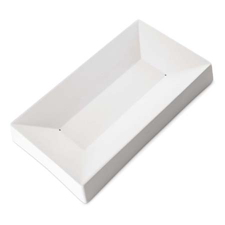 Small Rectangle Ceramic Slumper Mold - 9.5 x 5.4 in. link