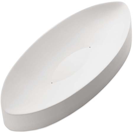 Oval-Short Ceramic Slumper Mold - 14.8 x 6.3 x 1.7 in. link