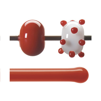Tomato Red 90 COE Each 17 in. Rod link